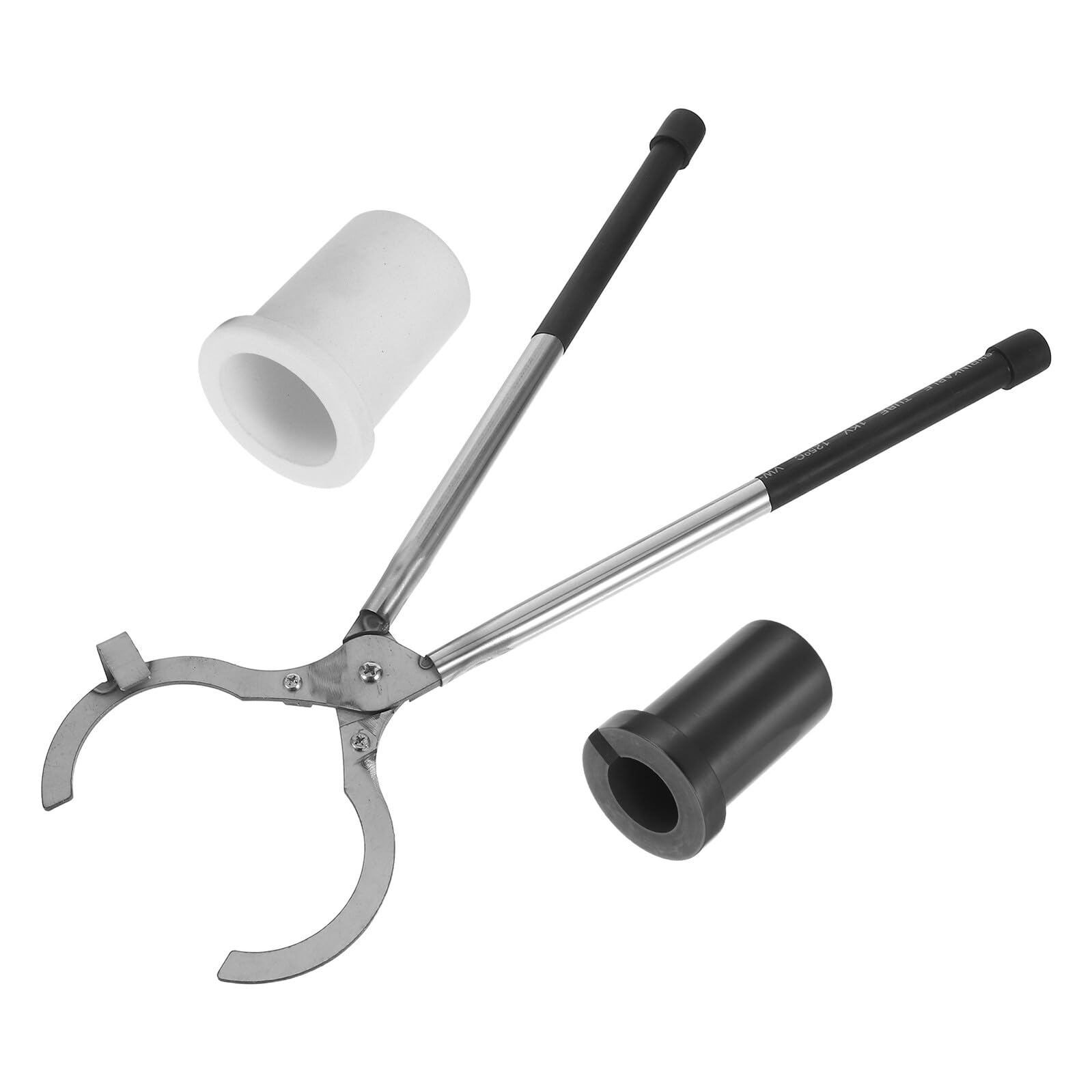 Creuset en graphite pour fusion de bijoux Baluue avec pinces de fonderie d'or