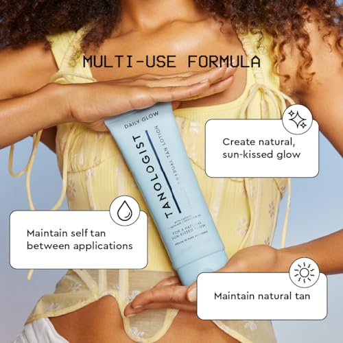 Tanologist Firming Daily Glow - Loção Bronzeadora Gradual Tonificante e Reafirmante - Médio/Escuro -