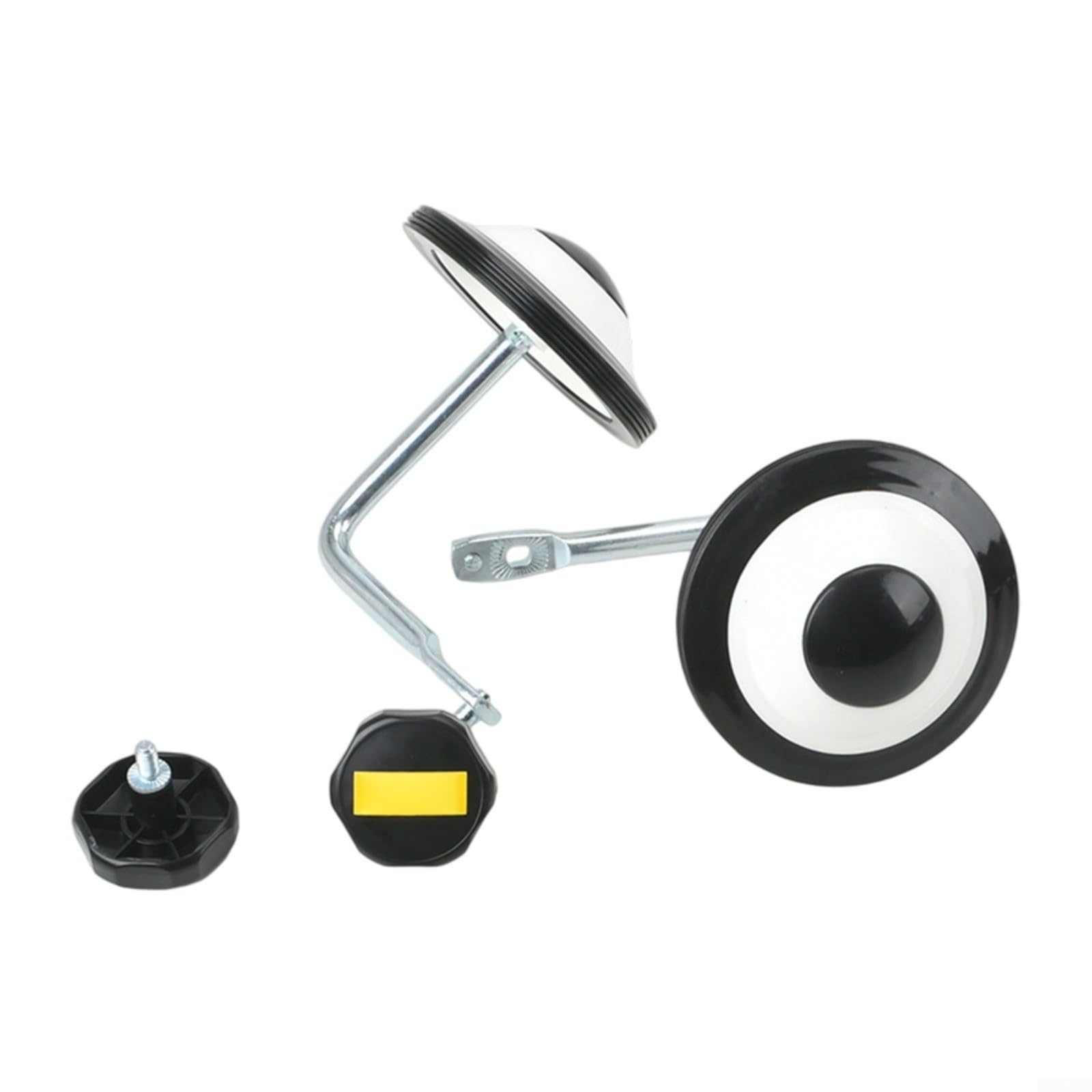 Stabilisateurs de vélo pour enfants de 30,5 cm, 35,6 cm, roues d'entraînement en acier au carbone PU, écrous autobloquants clignotants, roulements silencieux (pour vélo de 14")