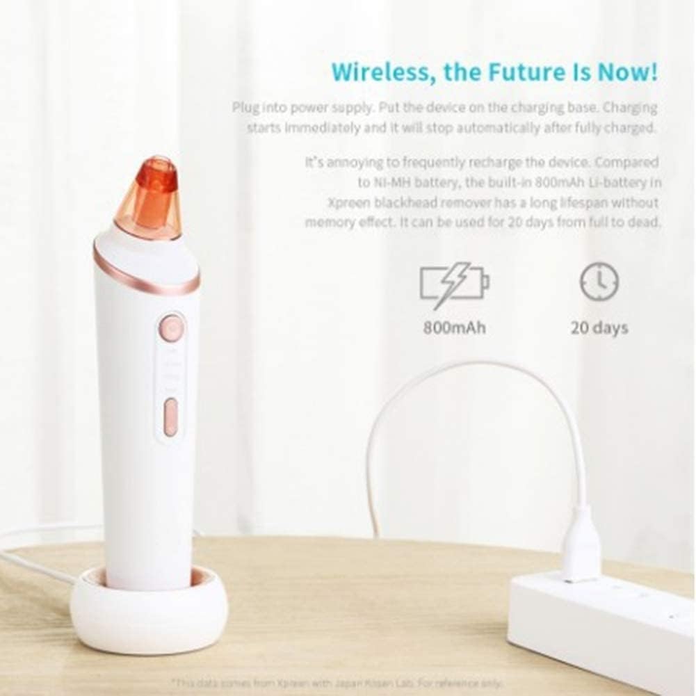 Dissolvant de Points Noirs légers, Nettoyeur de Pores, grattoir for Le Visage, extracteur de Boutons et de Boutons, Machine de Nettoyage en Profondeur du Visage for Femmes et Hommes