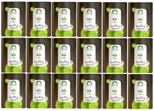 Image of Humic Acid (98%) for Plants | Organic Plant Fertilizer & Growth Booster | Soil Conditioner for Healthy Roots & Better Yield | Water-Soluble Humate for All Plants (18 Kg) pack of 1