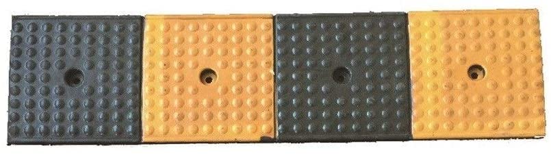 Rampe de trottoir extérieure de 4 cm idéale pour simplifier l'accès au jardin en fauteuil