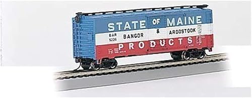 Bachmann Trenes - 40' Box Car - BANGOR & AROOSTOOK - Escala HO