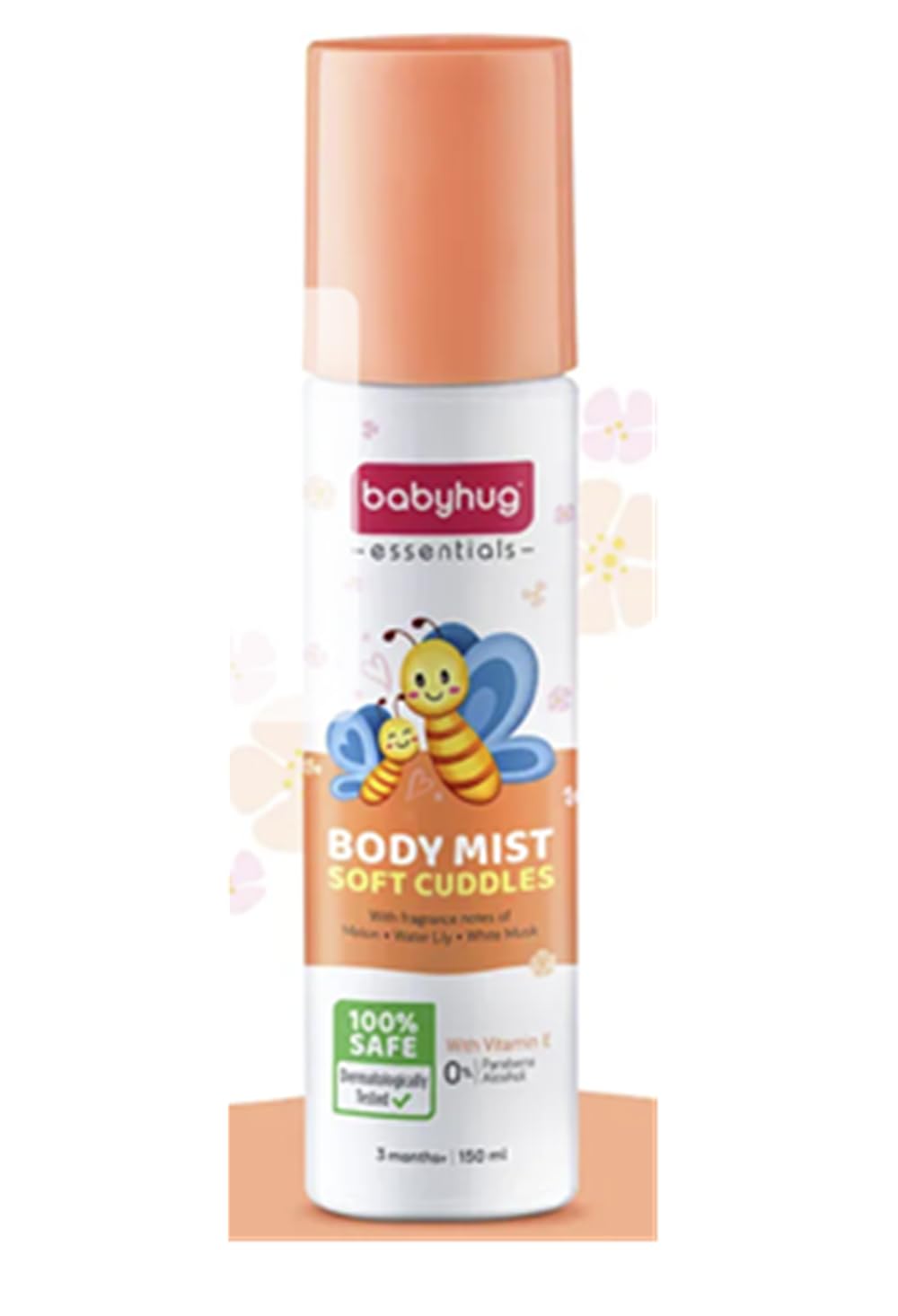 Babyhug Body Mist - Soft Cuddels | 150ml | Fragrance Notes of Melon , Water Lily and White Musk | With Vitamin E | Alcohol Free | Dermatologically Tested | Skin Friendly | Safe | Everyday Wear | Hydrate on the Go-image-41