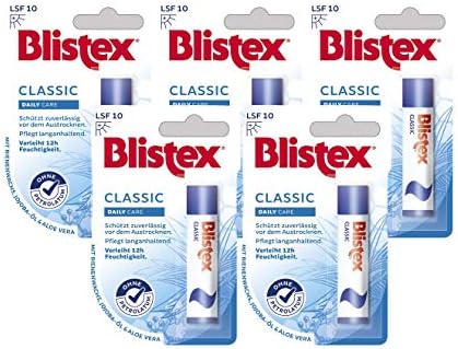 Blistex Classic Lip Care, 5 Pack