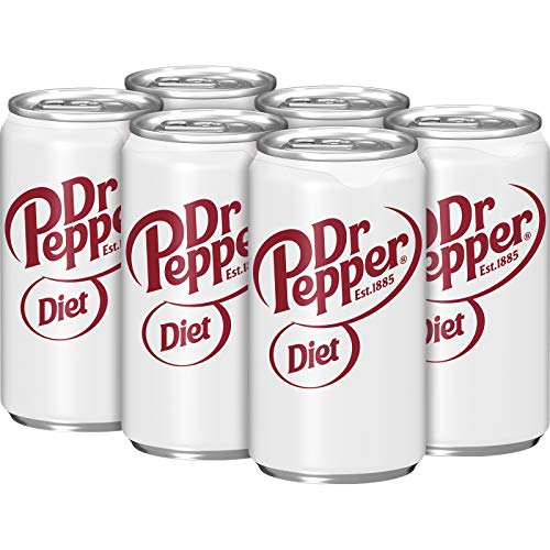 Diet Dr Pepper, 7.5 Fluid Ounce Can, 6 Count #TOP3