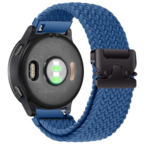 22mm �N�C�b�N�����[�X�i�C�����r���v�o���h Garmin Venu 4 45mm/Venu 3/Venu 2 Forerunner 265/255 Music/255/570 47mm�ɑΉ� �L�k���̂�������p�X�g���b�v Amazfit Helio�X�g