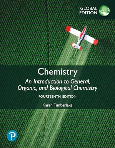 Chemistry: An Introduction To General, Organic, And Biological Chemistry, Global Edition