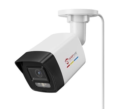 Anpviz 5MP Bullet PoE IP Camera Outdoor, Wired Security Camera