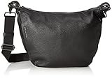 mandarina duck ledertasche  Mandarina Duck Damen Mellow Leather Tracolla Schultertasche, Schwarz (Nero), 10x21x28.5 cm (B x H x T)