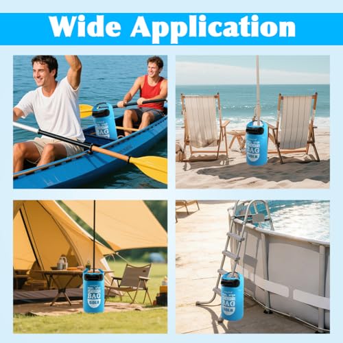 Pool Ladder Weights 2Pack 50LB 500D PVC Waterproof Sandbags with Handles by XKQTRMVA - Used condition - Image 8