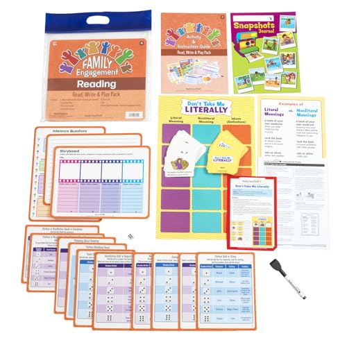 Image of Really Good Stuff Family Engagement Reading, Read, Write & Play Pack | Ages 9+, Grades 4+