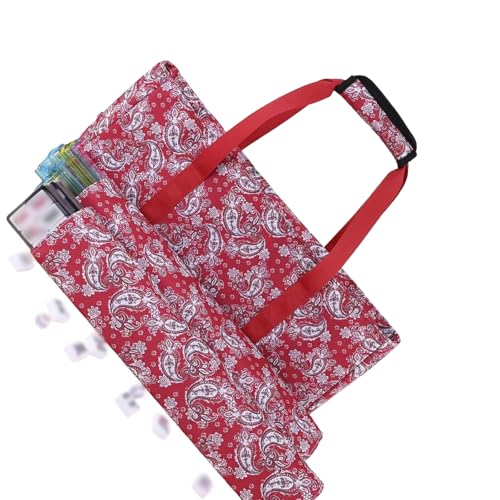 Sac de rangement Mahjong imperméable et robuste en polyester