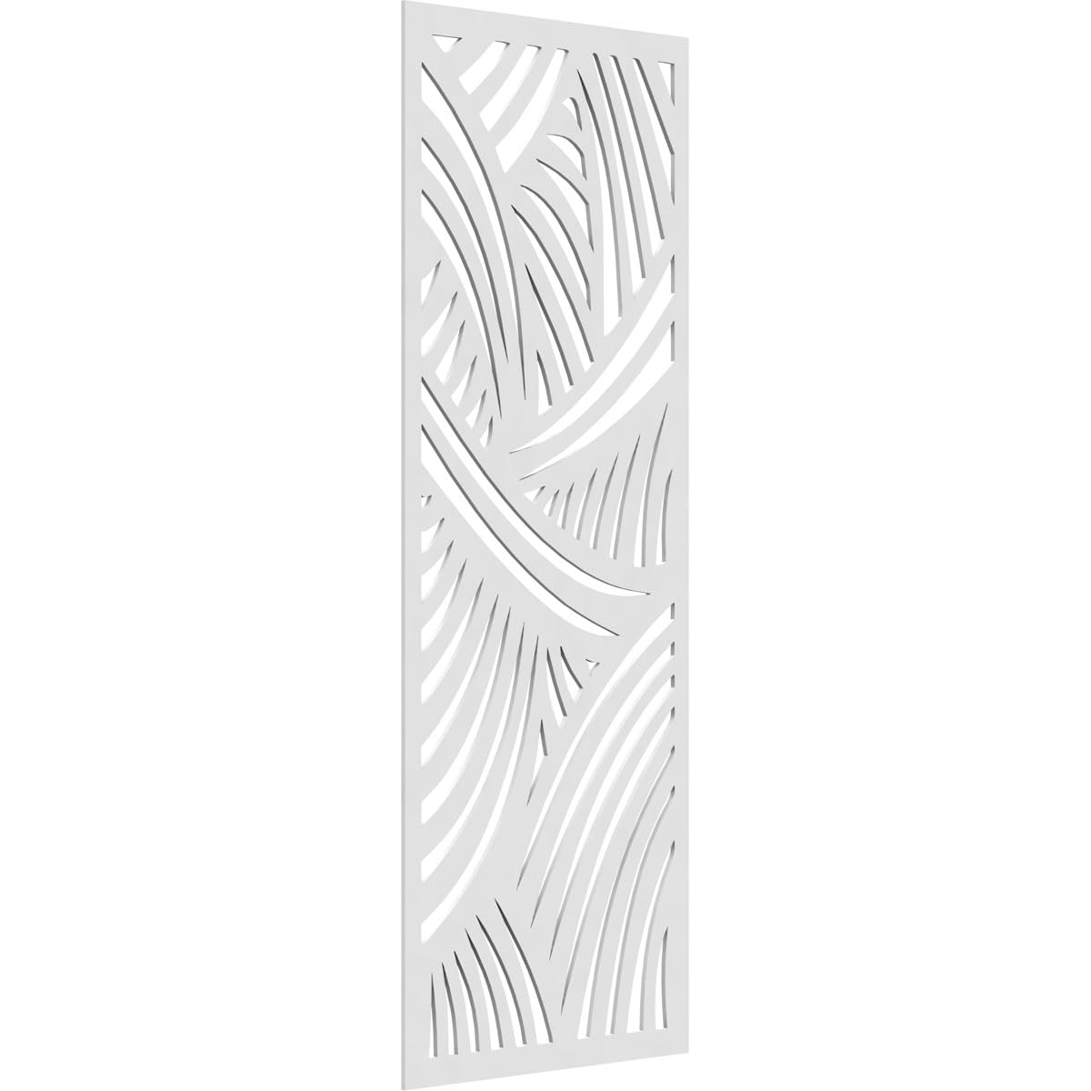 29 3/8"W x 74 3/8"H x 3/8"T Chester Decorative Fretwork Wall Panels in Architectural Grade PVC