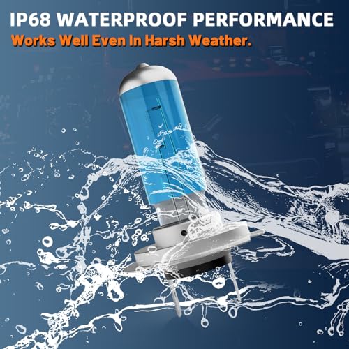 Image of Headlight Bulbs Compatible With Kia Sorento 2003-2006,H7 Low Beam Halogen Light Bulb Combo,Super Bright 6000K White,Plug and Play,Pack of 2