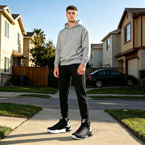 Image of Beita High Upper Basketball Shoes for Men Sneakers Breathable Sports Shoes Anti Slip