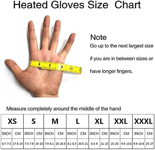 Gants chauffants rechargeables mixtes pour ski et vélo outdoor