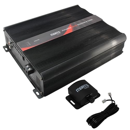 Marts Digital Amplifier Monoblock Full Range Class D 5000 Watts 2 Ohm MXD-5000W