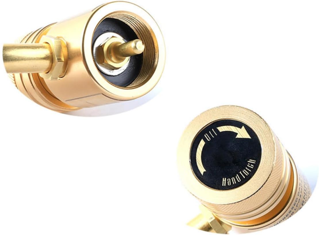 Portable Ignition Welding Torch Micro Gas Welding Soldering Kit Copper Nozzle High Temp Hvac Repair Tool