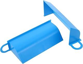 Ciieeo 2 Deflectores De Aire Frío Para Capó De Coche Rejillas De Ventilación Embellecedores De Capó Panel De Entrada De Aire Color Azul
