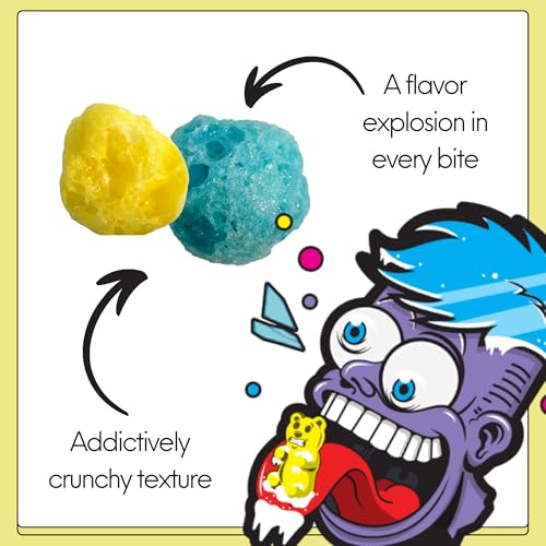 1UP Freeze Dried Gummy Bites by Faze Rug- 2 Oz, Case of 10
