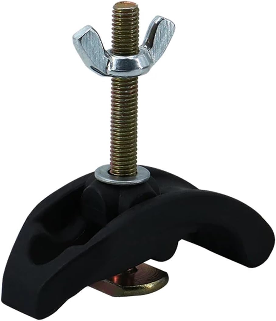 2pcs M8 T Slot clamp Bow clamp Nylon clamp Pressure Plate clamp Aluminum Workbench Accessories Set