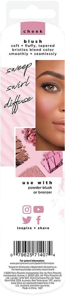 Make-Up Brushes by Real Techniques Blush Brush, Pink, 13 ml (Pack of 1) - Image 4