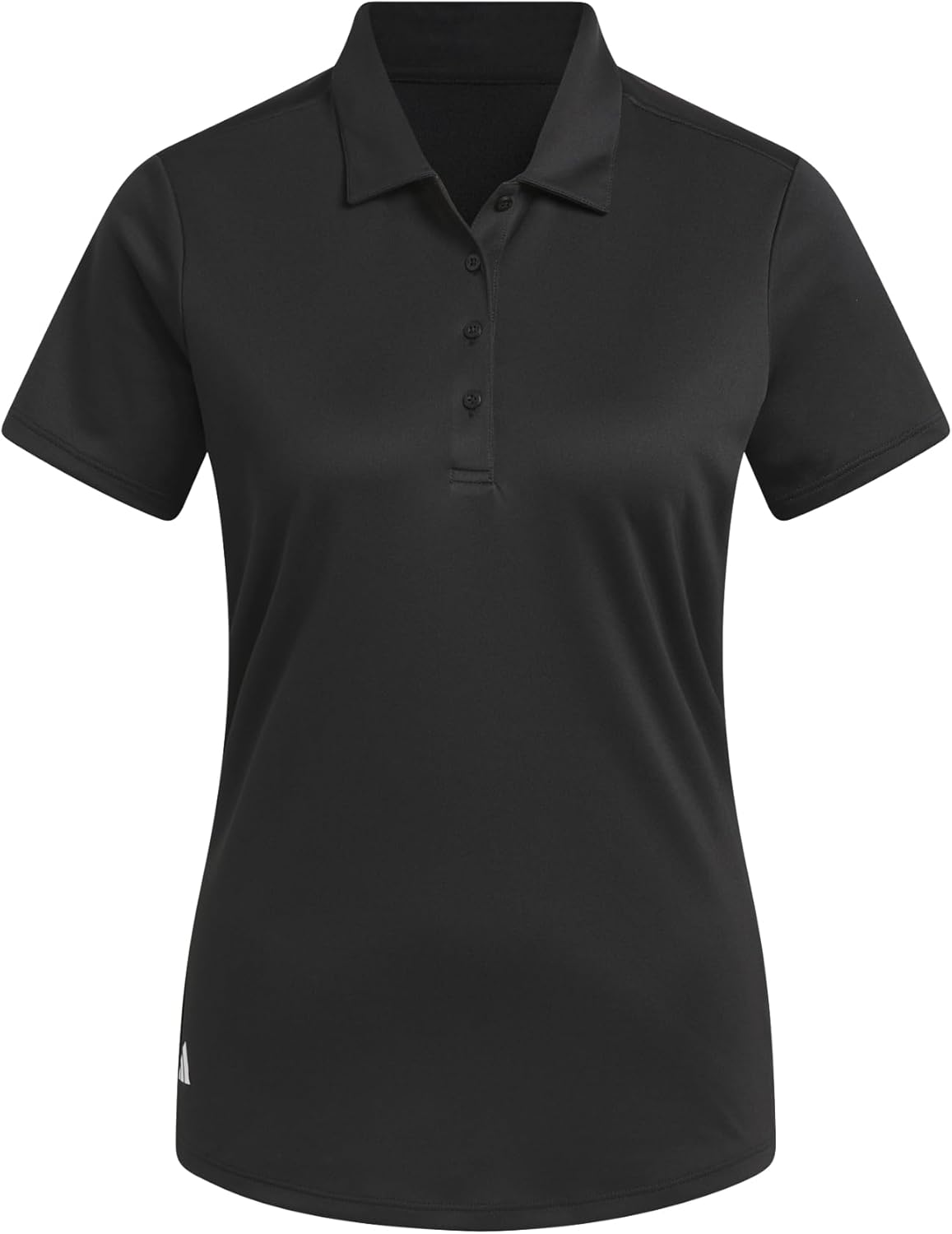 adidas Women's Solid Performance Polo Shirt, Black, Medium - Image 9