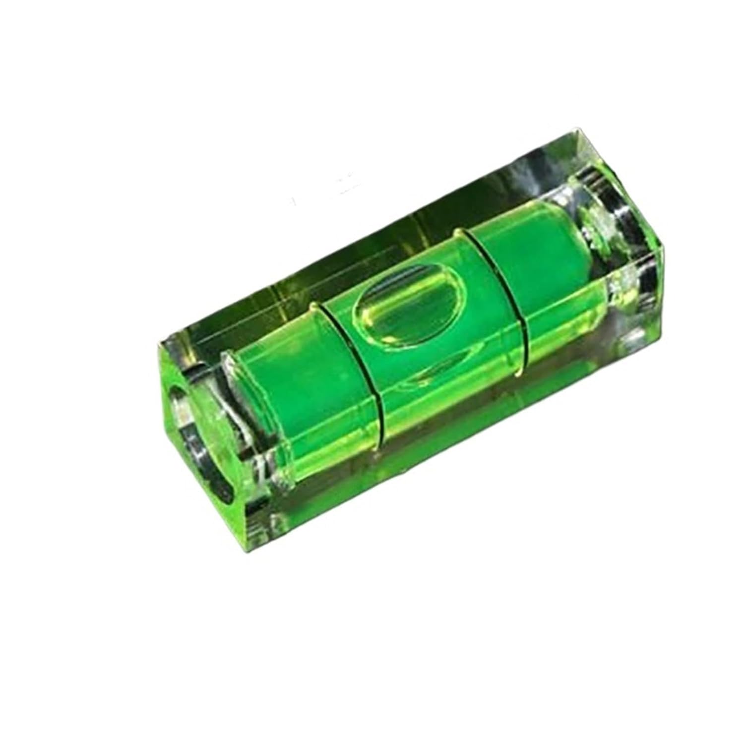1pcs Mini Square Level High Precision Bubble Green Round