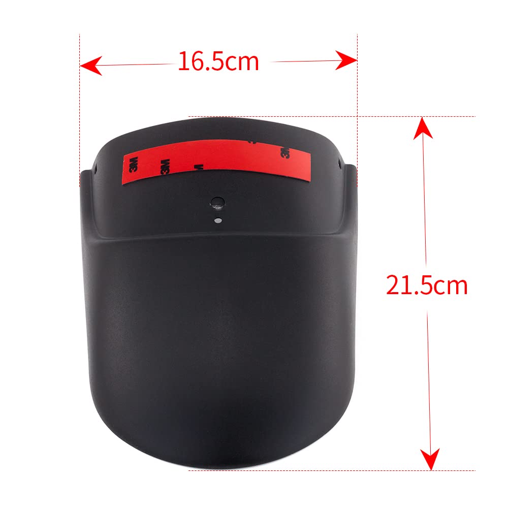 Modeer Motorrad Fender Vorne Hinten Extender Kotflügel für NC700 NC750 S/X 2012-2025 Kunststoff Schwarz