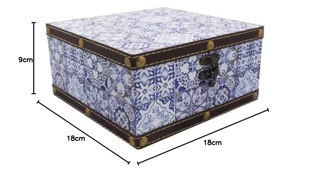 Scrigno del tesoro in legno/scatola regalo/scatola in legno in due dimensioni - Italia