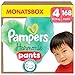 Pampers Harmonie Pants Größe 4, 168 Windeln, 9kg-15kg, sanfter Hautschutz und 360° Komfort-Fit