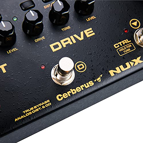 Nux Cerberus NME-3 veelzijdig multi-effectpedaal, multifunctioneel gitaareffectpedaal (16 verschillende effecten… - Image 4