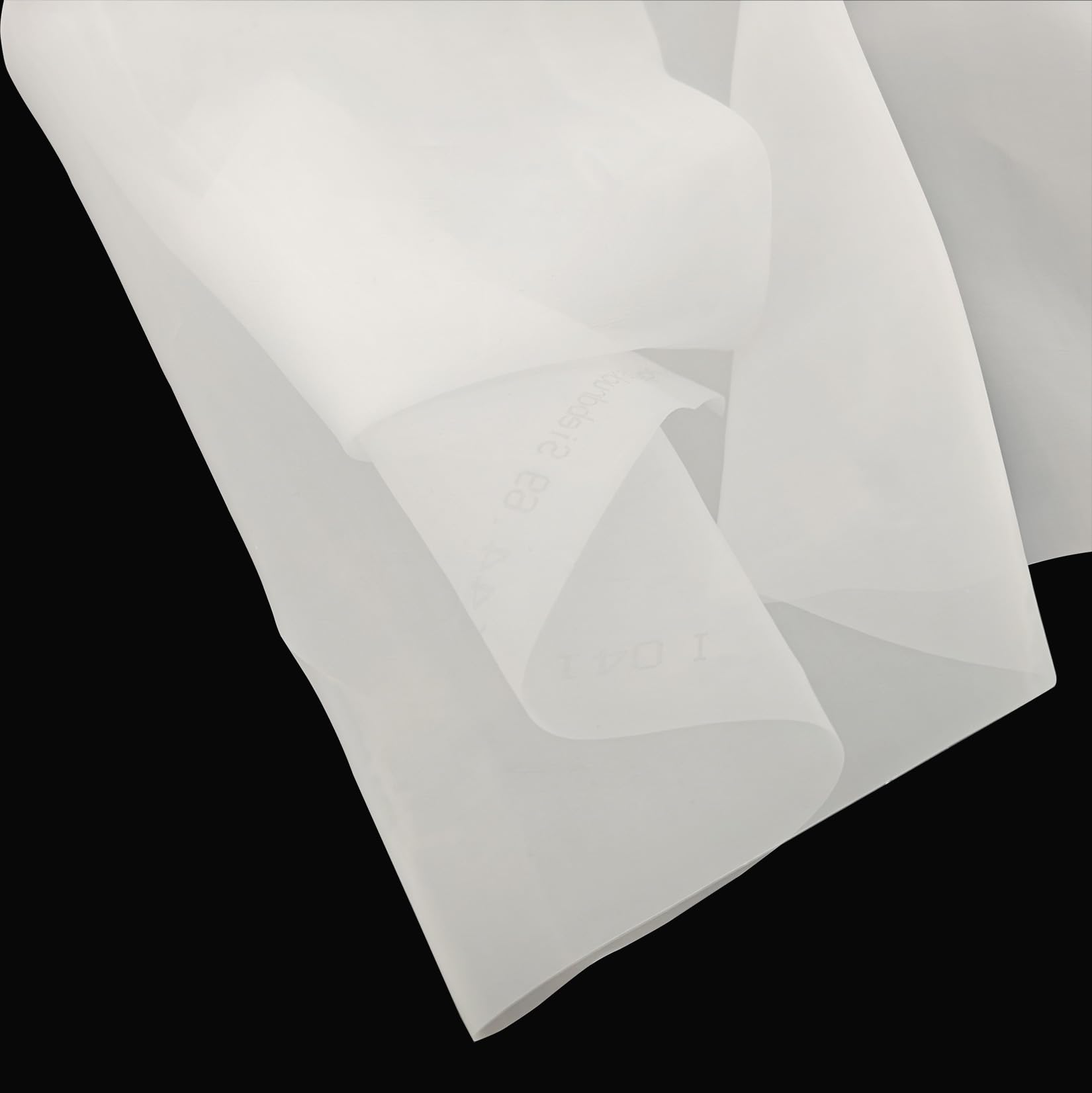 Toile de sérigraphie, 100 mailles 40 T, Largeur 1,27 m 3 m de long | Polyester blanc, pour textile, plastique, métal, verre et détails fins
