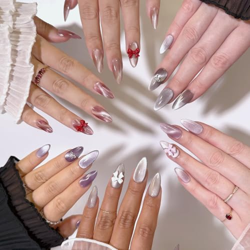 Esmaltes gel magnético Coquette Silk cat eye 6 colores 15ml miniatura 4