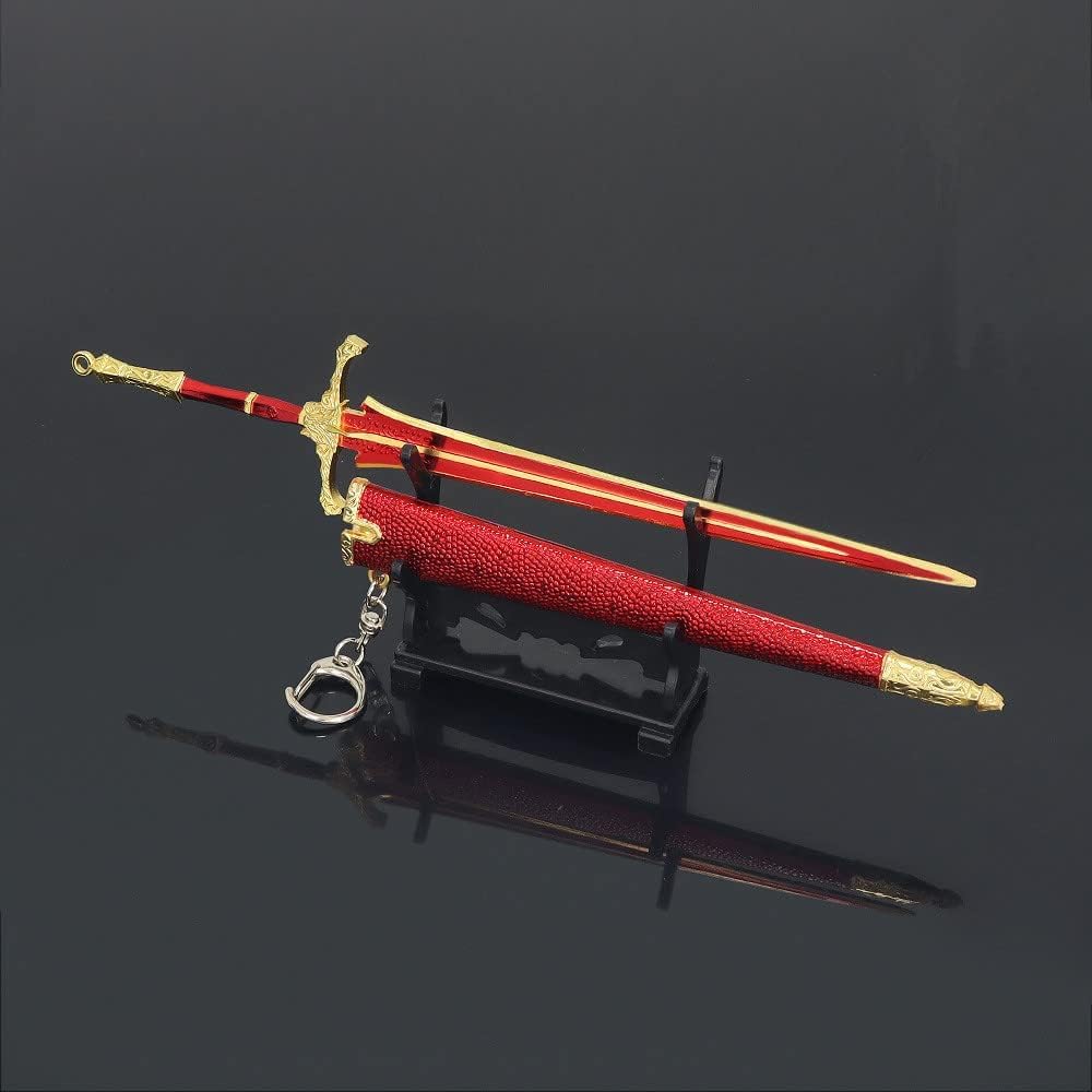 Coleccionables, Réplica de la Espada Magna del Caballero Elden Ring, 22 cm (8,6 Pulgadas) - Colección Totalmente metálica