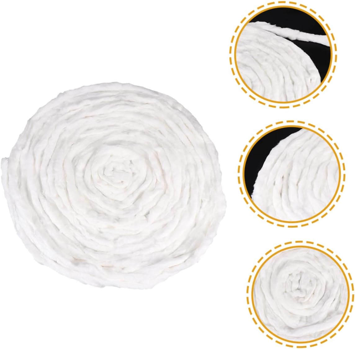 Cotton Beauty Coil Roll for Makeup Art and Skin Bags of 100% Pure Cotton Rolls for Salon Use and Manicures for Cleansing and Perming