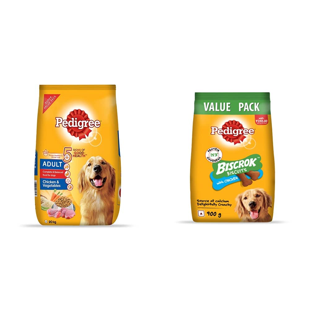 See full amazon price history chart for Pedigree Adult Dry Dog Food, Chicken & Vegetables, 20kg Pack & Pedigree All Life Stages Biscrok Dry Dog Biscuits (Above 4 Months), Chicken Flavor, 900g Pack Pedigree Adult Dry Dog Food, Chicken & Vegetables, 20kg Pack & Pedigree All Life Stages Biscrok Dry Dog Biscuits (Above 4 Months), Chicken Flavor, 900g Pack (B0B8ZGZDYG) Amazon Price History, Amazon Price Tracker