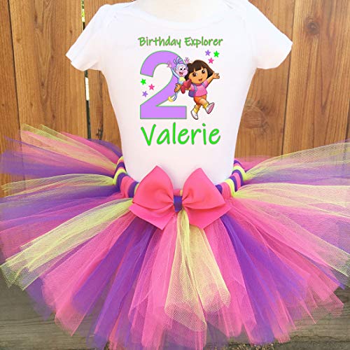 dora birthday dress