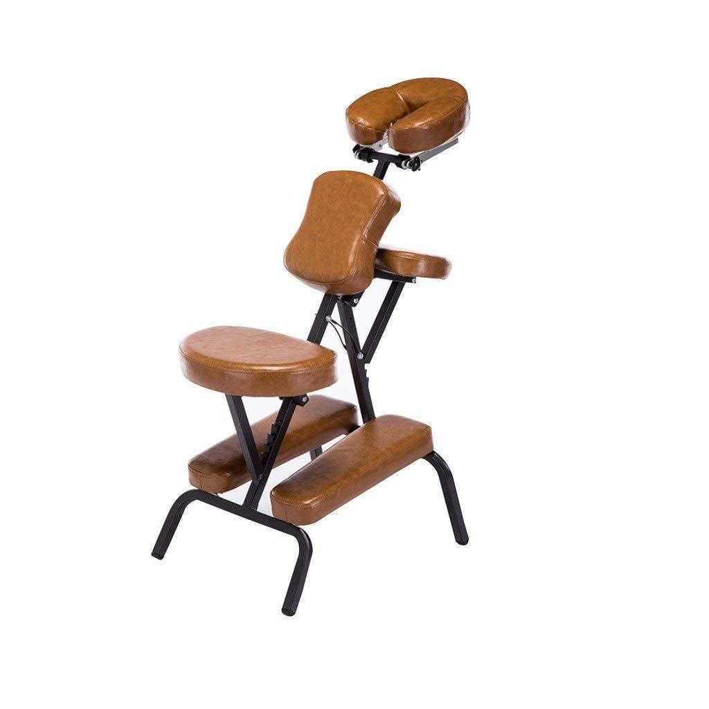 Chaise de massage pliable MU kaki idéale pour vos séances bien-être en voyage