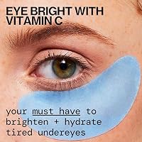 Pacifica Undereye Spot Serum Mask – Bright Eye Vitamin C Mask for Dark Circles & Hydration, Brightening Under Eye Treatment, Vegan & Cruelty-Free, 1 Pack — image 2