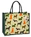 Produktbild Umweltfreundliche Jute-Einkaufstasche mit Zwickel (Hunde)