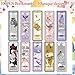 Tarot Bookmarks Gifts for Book Lovers - Cosmisun 100 Pcs Dark Romance Bookmarks Fantasy Skull Dragon Double-Sided Book Mark Page Markers Clip for Women Men Students Teachers Bookish Reading