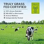 Poudre de protéines de lactosérum de l'herbe Isolée naturelle, non aromatisée, facile à mélanger GMO et sans gluten 1 Lb (454 Grams)