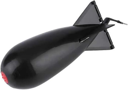 Arinda Fishing Rocket Shape Spod Fishing Feeders Float Bait Holder Tackle Tool Accessories