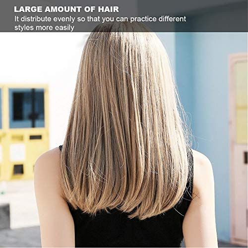 Capelli lisci lunghi per ragazza, parrucca bionda