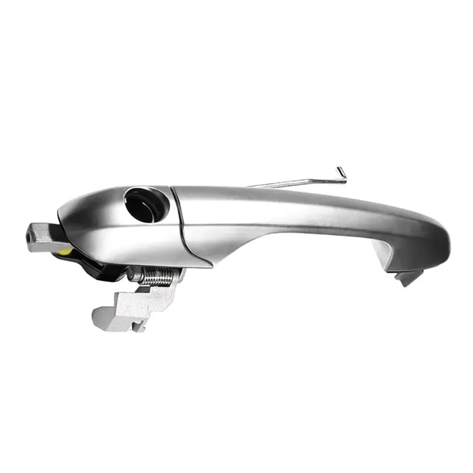NOKRGQW Car Outer Door Handle for Alfa for Romeo 147 156073260 156073261 Replacement Front Exterior Door Handle Chrome