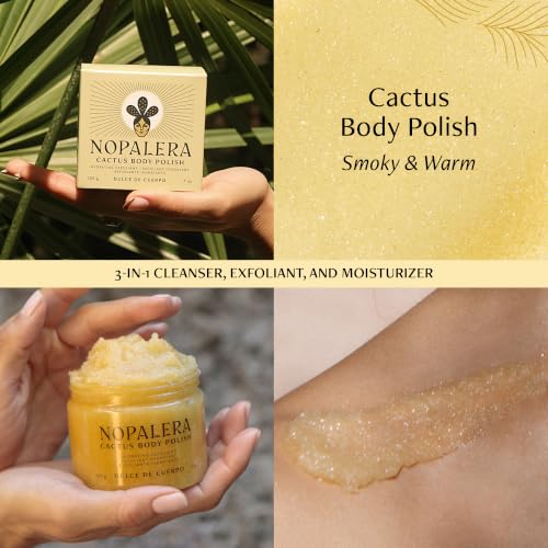 Image of Nopalera Cactus Body Scrub and Exfoliator, Dulce De Cuerpo, 7 oz