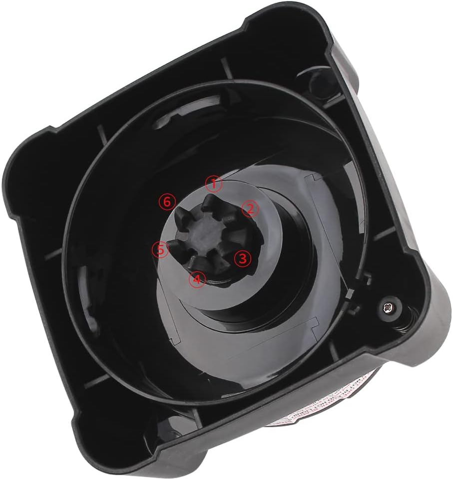 Replacement Parts New Blade Assembly with cup and lid，compatible with Ninja Blender BL660W/BL660/BL740/BL770/BL771/BL773CO/780