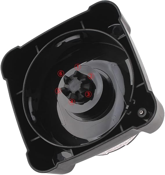 Replacement Parts New Blade Assembly with cup and lid,compatible with Ninja Blender BL660W/BL660/BL740/BL770/BL771/BL773CO/780